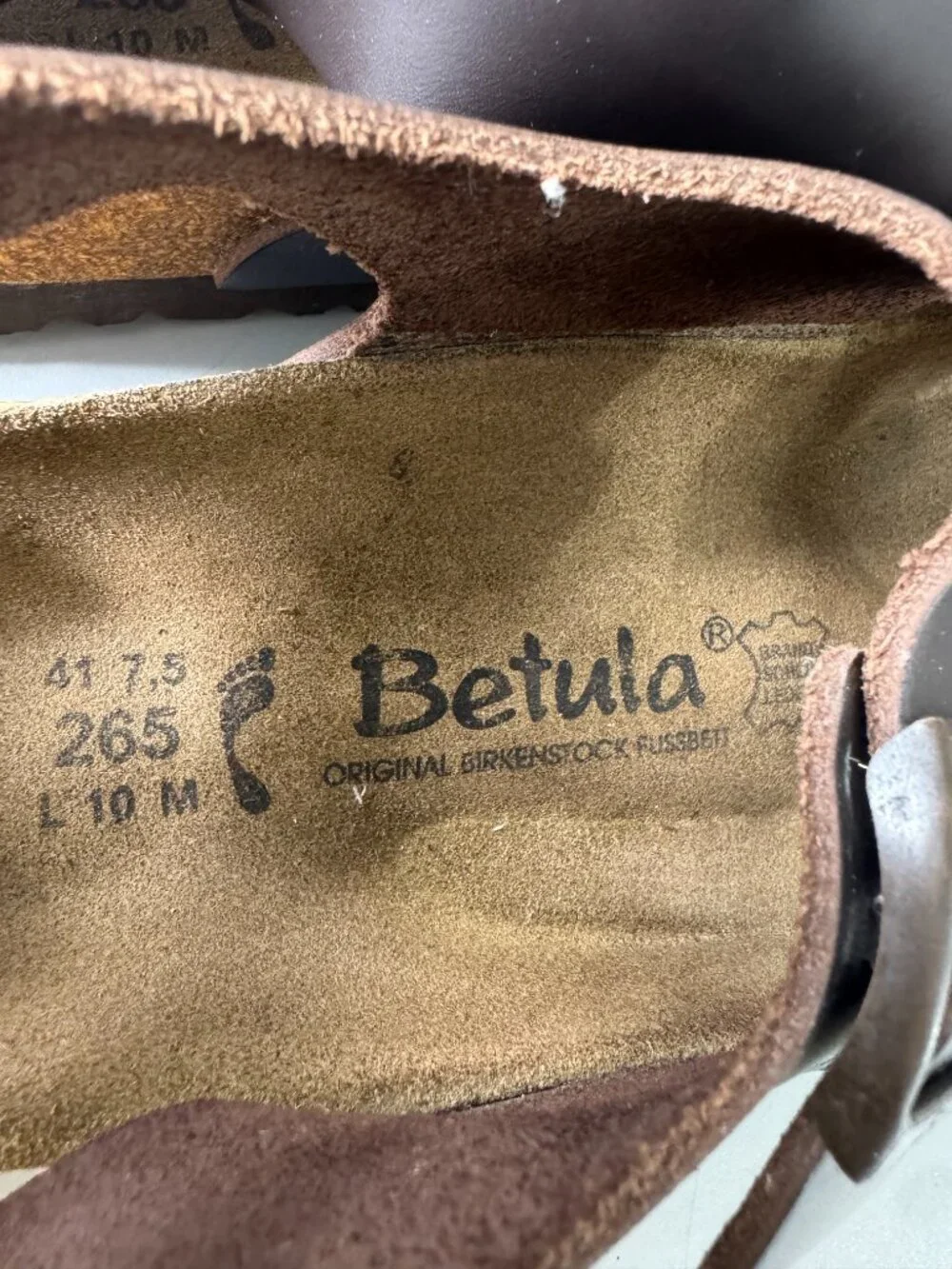 Betula by Birkenstock Milano Oiled Leather Sandals, Size 41